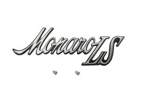Holden Badge Monaro Ls Fender, Boot HQ - HJ