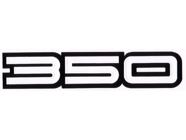 Holden Decal HQ Monaro Fender 350 Large