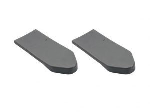 Seat Belt Top Covers Large Grey Ford/Holden Pair
