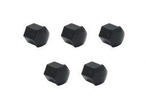 Holden Wheel Cap Nut Cover Set Plastic (Black) VB - VZ (5)
