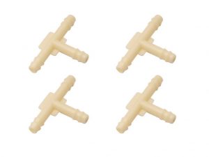 Windscreen Washer Hoses Tee Connectors Suit 4 Pcs
