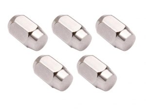 Wheel Nut Set Ford 1/2" Chrome Acorn (5)