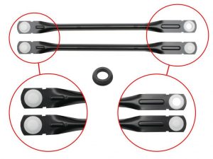 Ford Wiper Linkage Arms XD - XF XG - XH ZJ - ZL Pair