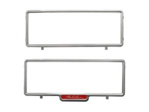 Number Plate Frames (Pair) Holden Script On 1 Only