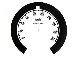 Decal Metric Speedo Conversion FB EK Holden