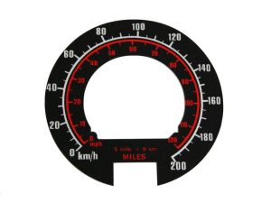 Decal Metric Speedo Conversion HT & HG Holden