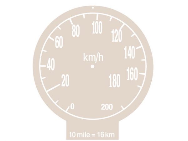 Car Speedometer Conversion Sticker Decal Metric Speedo Conversion HD HR Holden - Classic Muscle Car Parts ...