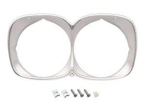 Holden Headlight Rim Twin HQ Premier & LS Silver