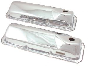 Tfi Rocker Cover Chrome Plain Ford Cleveland Pair