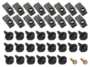 Ford Fender Mounting Bolt Nut Kit XB 2 Guards