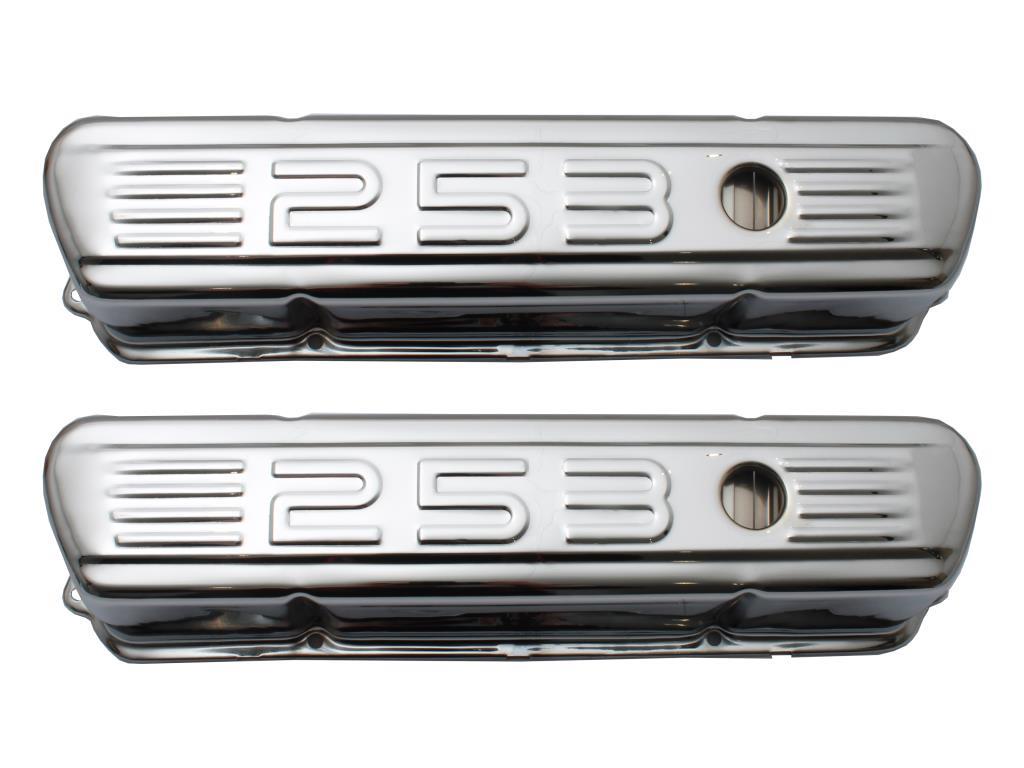 Holden Tfi Rocker Covers 253 Embossed Chrome - Classic Muscle Car Parts ...