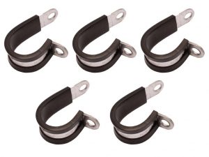 Cushion Clamp Stainless Steel 22Mm x 15Mm (5)