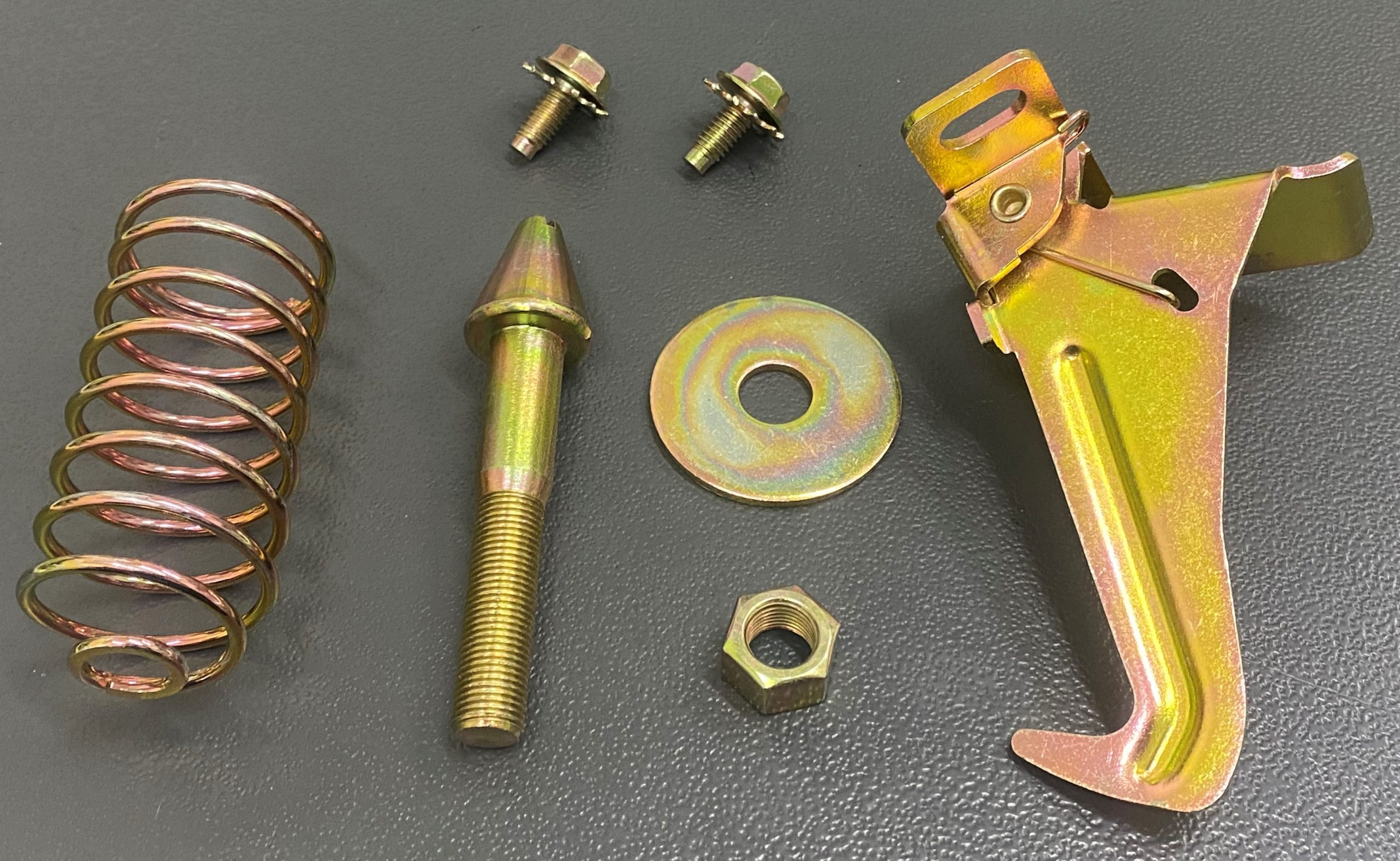 BONNET LATCH PIN & SPRING KIT FORD XT XW XY FALCON ZA ZB ZC