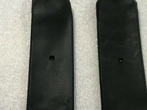 SEAT BELT COVERS SUIT SUIT FORD XB XC FALCON FAIRMONT COUPE (BLACK) NEW
