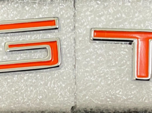 GT GLOVE BOX BADGE SUIT XW XY GT FALCON