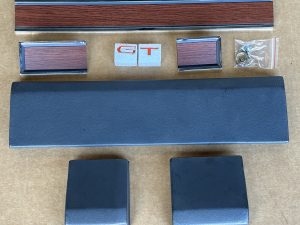 GLOVE BOX PAD & WOODGRAIN KIT SUIT FORD XW XY FALCON GT FAIRMONT