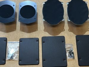 PARCEL SHELF & KICK PANEL SPEAKER KIT SUIT FORD XA XB FALCON FAIRMONT FAIRLANE