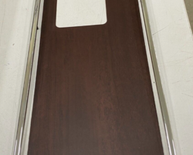 CONSOLE WOOD GRAIN & CHROME TRIM CONCOURCE WITH PINS FORD XA XB ZF ZG AUTO