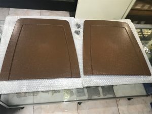 BUCKET SEAT REAR PLASTIC PANELS SUIT FORD XA FALCON FAIRMONT ZF FAIRLANE SADDLE