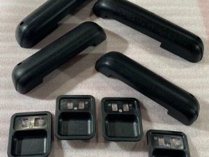 ARMREST & DOOR HANDLE CUP SET SUIT FORD XT XW XY FALCON FAIRMONT FR & RR BLACK