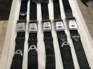 SEAT BELTS SUIT FORD XR XT XW XY GT GS FALCON SEDAN (BLACK) BRAND NEW