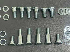 SEAT BELTS BOLT KIT SUIT FORD XR XT XW XY FALCON FAIRMONT FAIRLANE