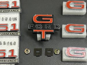 BADGES GRILLE, FENDER & BOOT KIT SUIT FORD FALCON XW GT