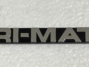 TRI-MATIC BOOT BADGE SUIT HOLDEN HT HG HQ HJ LC LJ TORANA