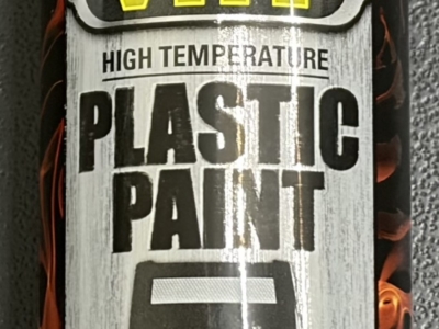 VHT HIGHT TEMP PLASTIC PAINT UP TO 200 DEG F 93 DEG C MATT BLACK