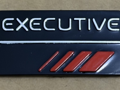 BADGE “EXECUTIVE” BOOT & TAILGATE SUIT HOLDEN VN VP COMMODORE
