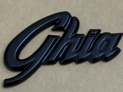 BLACK GHIA BADGE SUIT FORD XD XE FAIRMONT ESP TE TF CORTINA