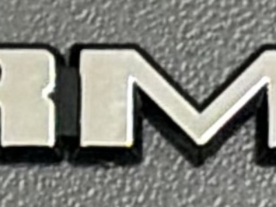 BADGE SUIT FORD “FAIRMONT” BRUSHED SILVER XD XE XF GHIA ESP