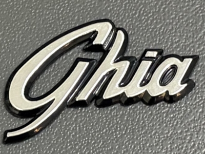 SILVER GHIA BADGE SUIT FORD XD XE FAIRMONT ESP TE TF CORTINA