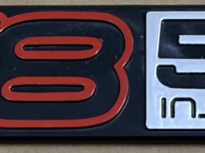 HOLDEN COMMODORE BOOT BADGE SUIT V8 5.0 INJECTION VN SS BERLINA