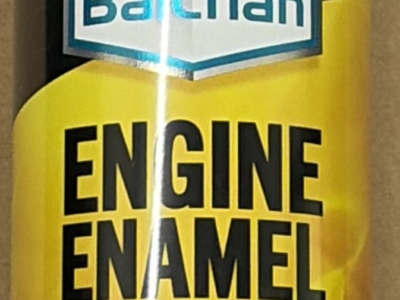 BALCHAN ENGINE ENAMEL GLOSS BLACK SPRAY CAN (ALTERNATIVE TO VHT SP124)